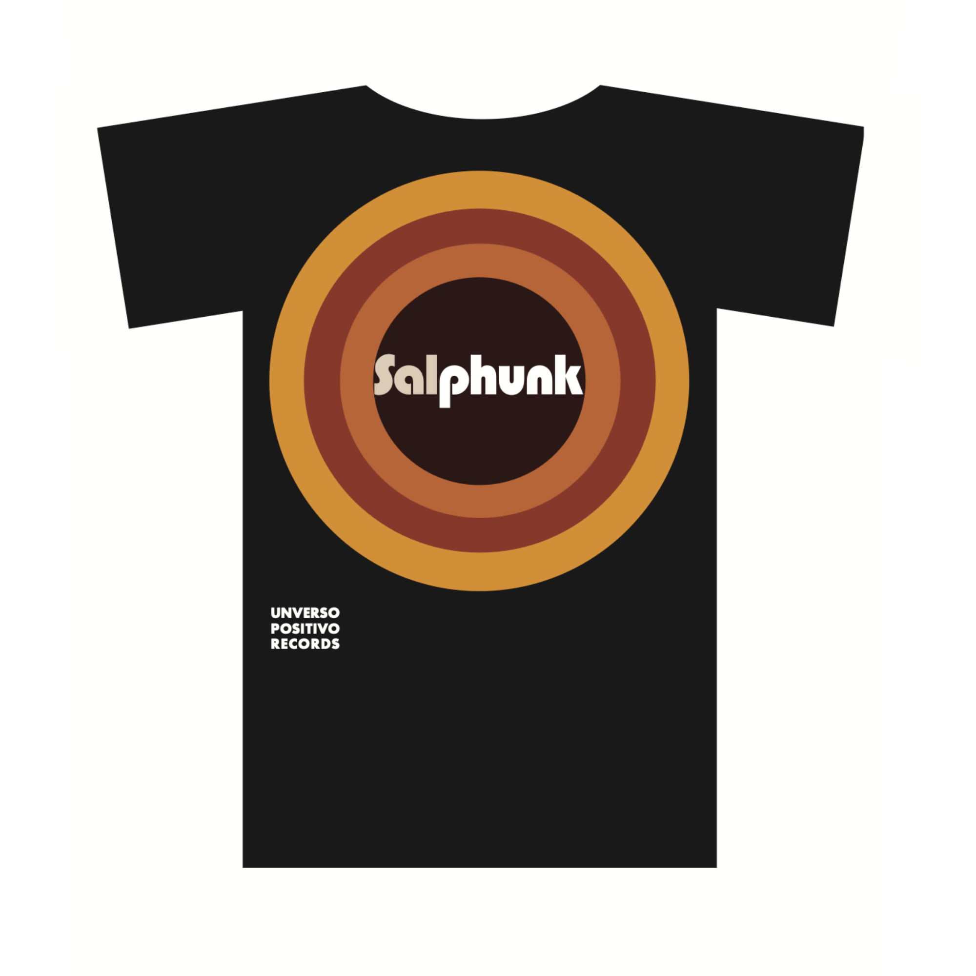 Salphunk black tee logo