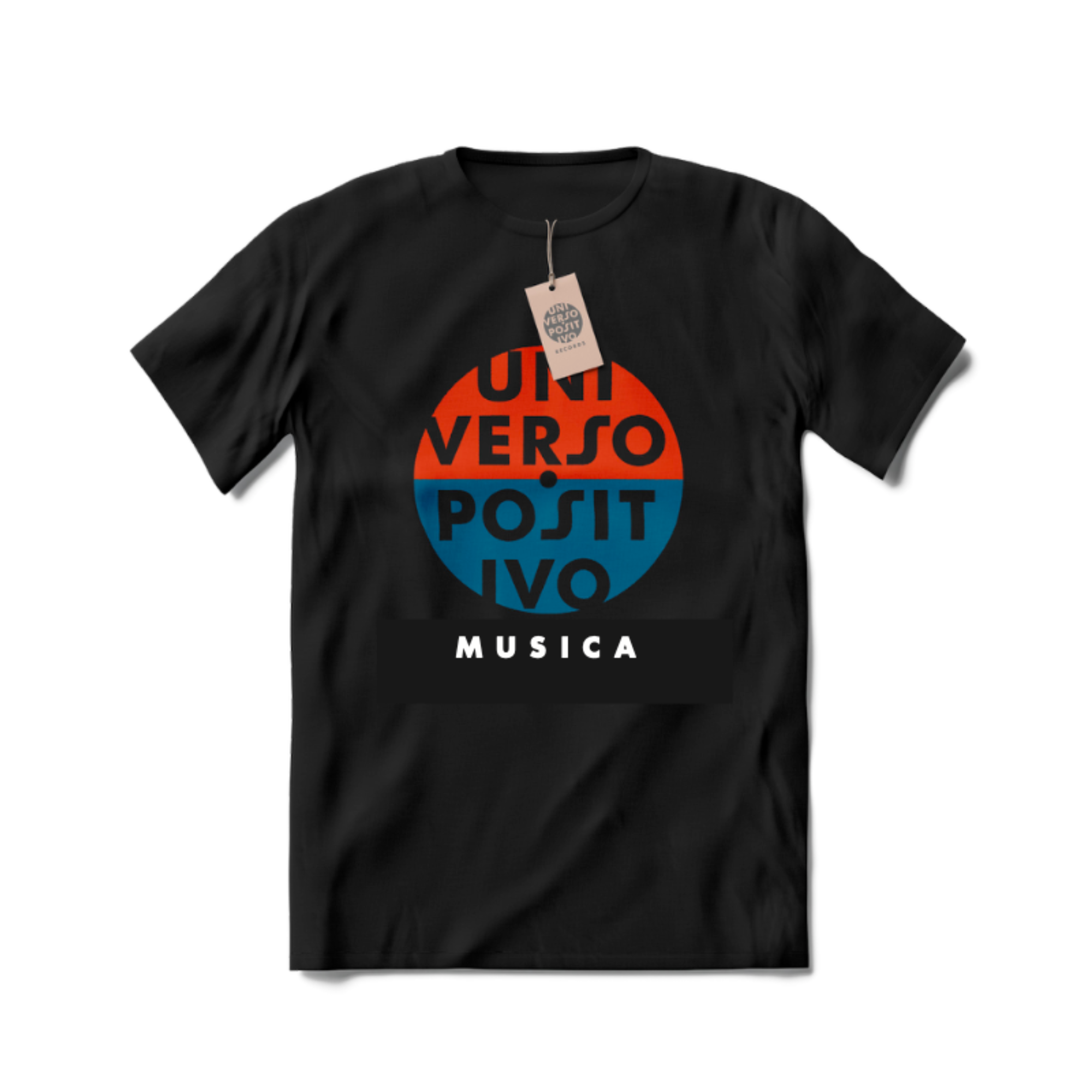 Universo Positivo Logo Tee — Black